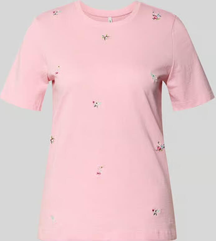 Only regular fit T-shirt van puur biologisch katoen model 'KETTY' - Foto 2