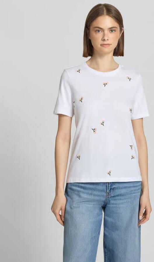 Only regular fit T-shirt van puur biologisch katoen model 'KETTY' - Foto 3