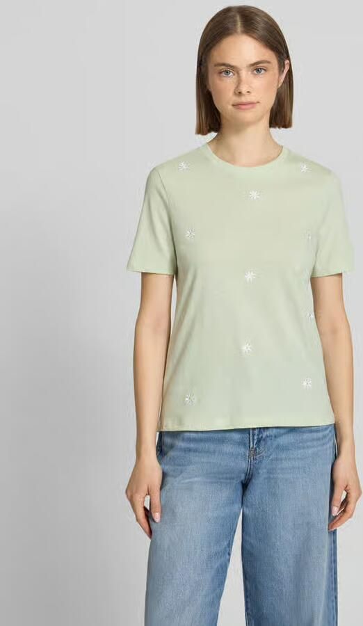Only regular fit T-shirt van puur biologisch katoen model 'KETTY' - Foto 2