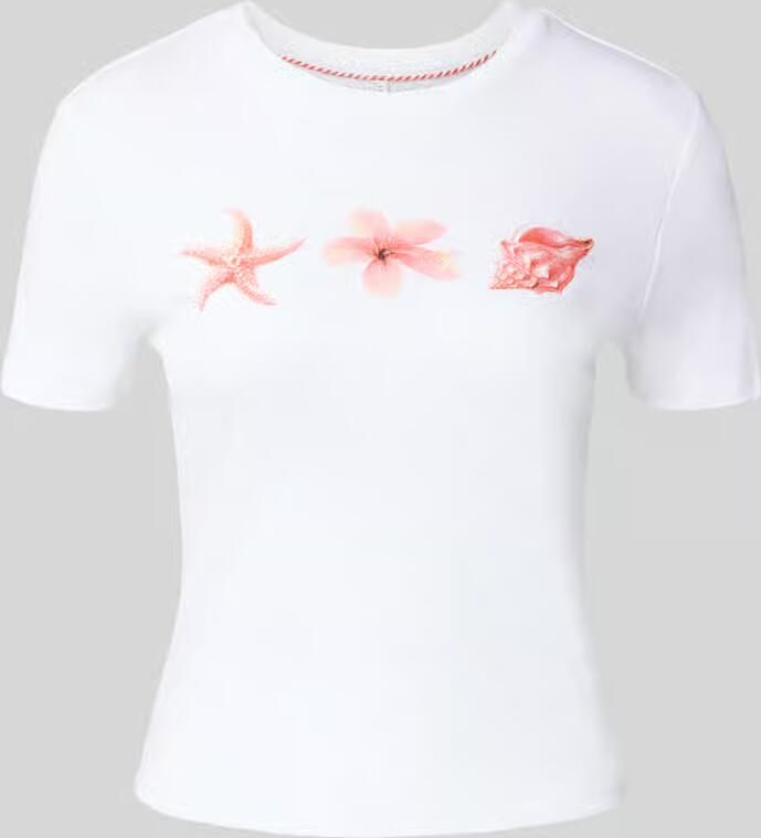 Only regular fit T-shirt van puur biologisch katoen model 'PRINCESS' - Foto 2