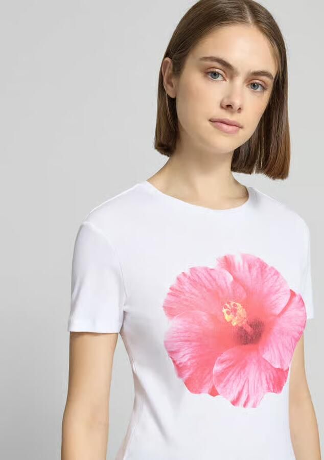 Only regular fit T-shirt van puur biologisch katoen model 'PRINCESS'