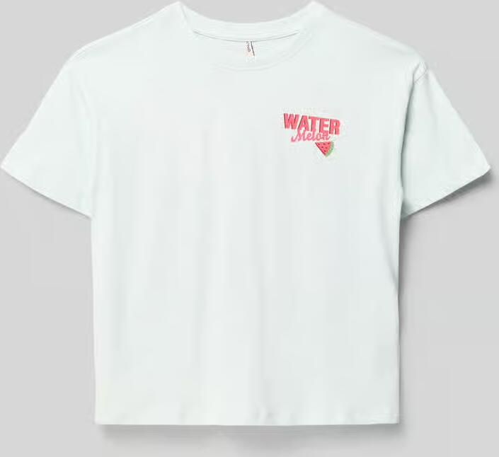 Only regular fit T-shirt van puur katoen model 'CANA' - Foto 5