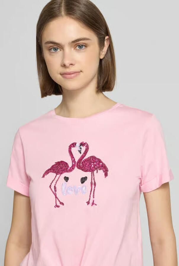 Only regular fit T-shirt van puur katoen model 'DORA LIFE'