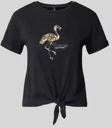 Only regular fit T-shirt van puur katoen model 'DORA LIFE'