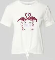 Only regular fit T-shirt van puur katoen model 'DORA LIFE'