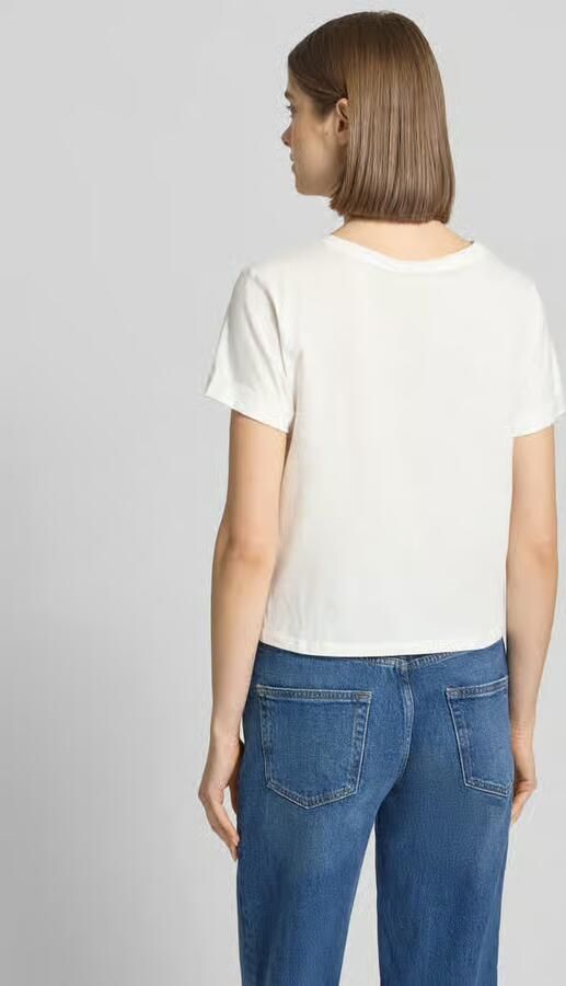 Only regular fit T-shirt van puur katoen model 'DORA LIFE' - Foto 3