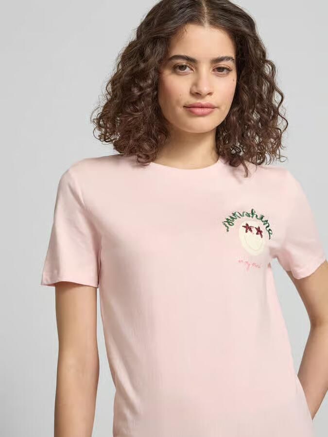 Only regular fit T-shirt van puur katoen model 'KITA'