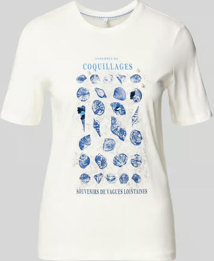 Only regular fit T-shirt van puur katoen model 'KITA' - Foto 2