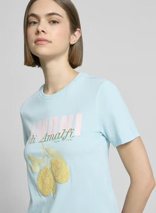 Only regular fit T-shirt van puur katoen model 'KITA'