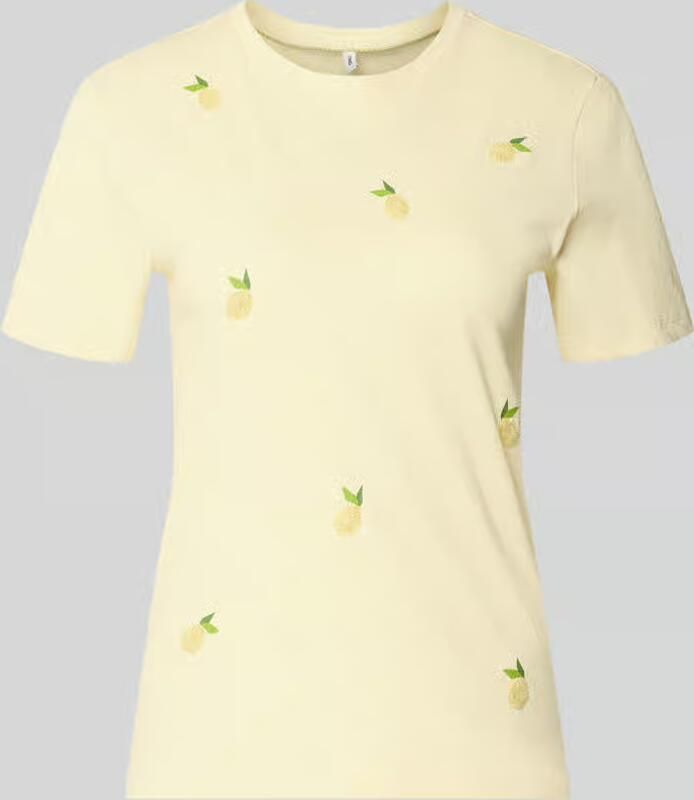 Only regular fit T-shirt van puur katoen model 'KITA' - Foto 2
