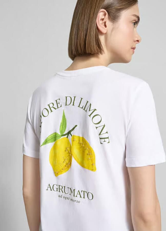 Only regular fit T-shirt van puur katoen model 'KITA'
