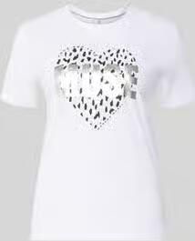 Only regular fit T-shirt van puur katoen model 'KITA'
