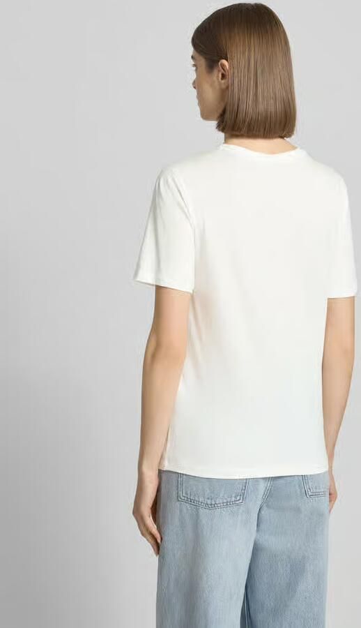 Only regular fit T-shirt van puur katoen model 'KITA' - Foto 3