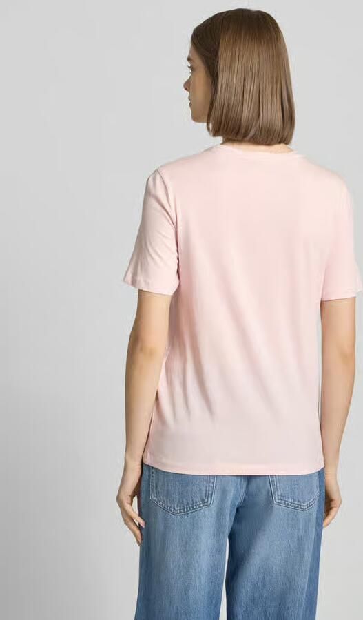 Only regular fit T-shirt van puur katoen model 'KITA' - Foto 3