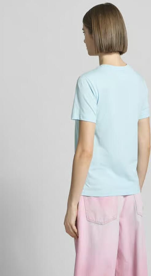 Only regular fit T-shirt van puur katoen model 'KITA' - Foto 3