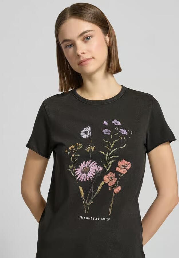 Only Regular fit T-shirt van puur katoen Model 'LUCY'