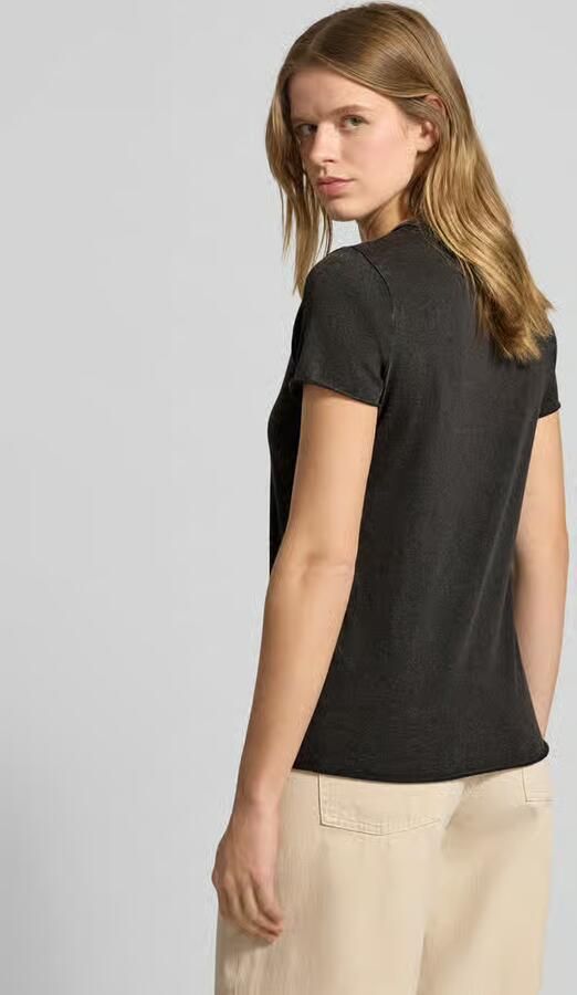 Only Regular fit T-shirt van puur katoen Model 'LUCY' - Foto 6