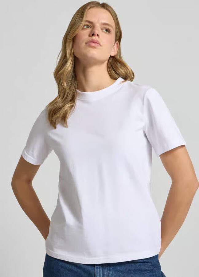 Only regular fit T-shirt van puur katoen model 'MONJA' - Foto 7