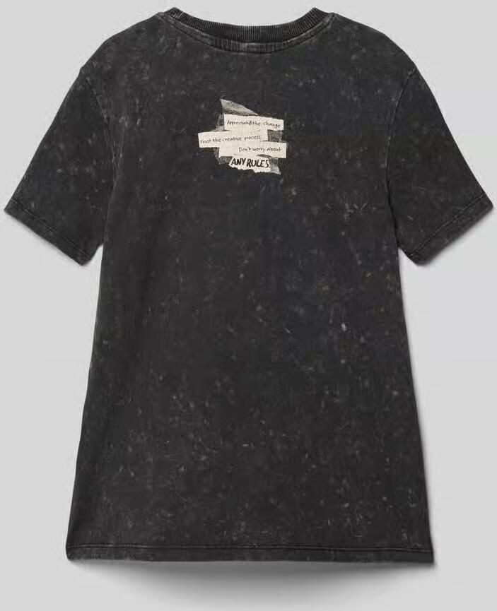 Only Regular fit T-shirt van puur katoen model 'PERNILLE'