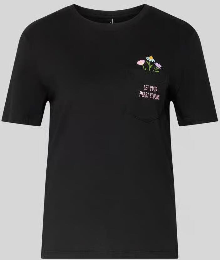 Only regular fit T-shirt van puur katoen model 'POLLY' - Foto 2
