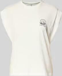 Only regular fit T-shirt van puur katoen model 'SHELINA' - Foto 2