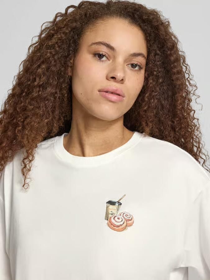 Only regular fit T-shirt van puur katoen model 'VIVVI'