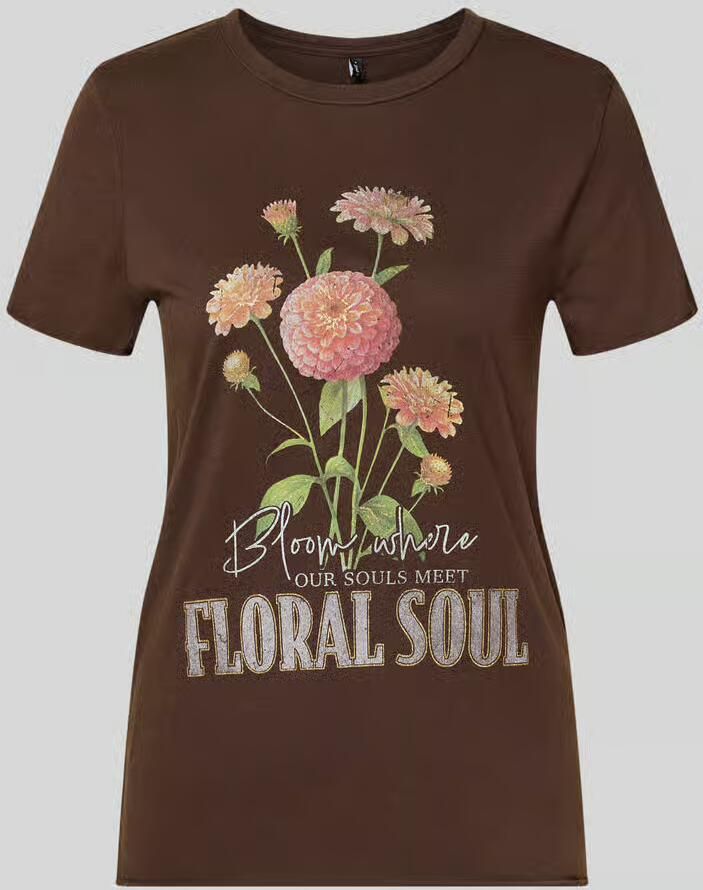Only regular fit T-shirt van puur katoen 'ONLLUCY'