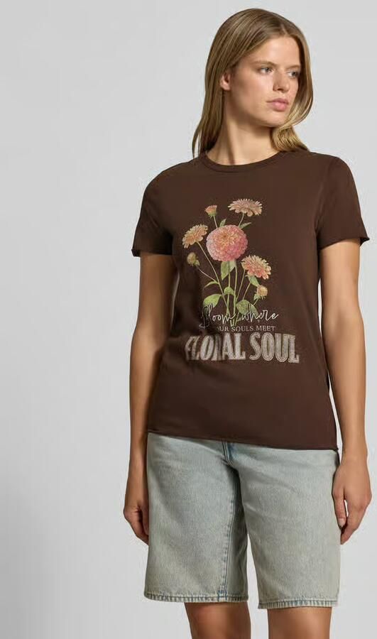 Only regular fit T-shirt van puur katoen 'ONLLUCY' - Foto 3