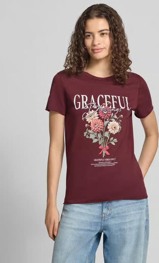 Only regular fit T-shirt van puur katoen 'ONLLUCY' - Foto 4