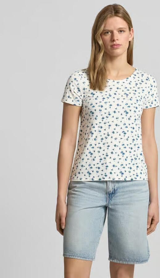Only regular fit T-shirt van viscosemix model 'BERA' - Foto 4