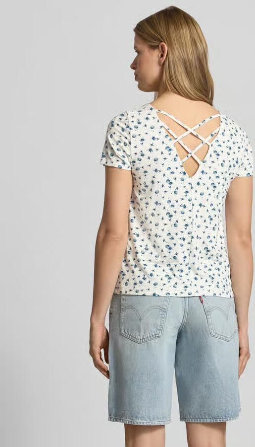 Only regular fit T-shirt van viscosemix model 'BERA'