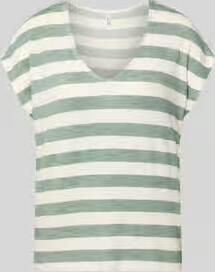 Only Relaxed-fit T-shirt in fijn gebreide viscosemix model 'LIRA LIFE' - Foto 8