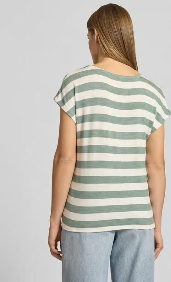 Only Relaxed-fit T-shirt in fijn gebreide viscosemix model 'LIRA LIFE' - Foto 10