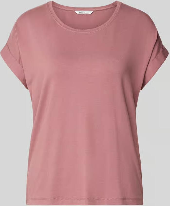 Only Regular fit T-shirt van viscosemix model 'MOSTER'