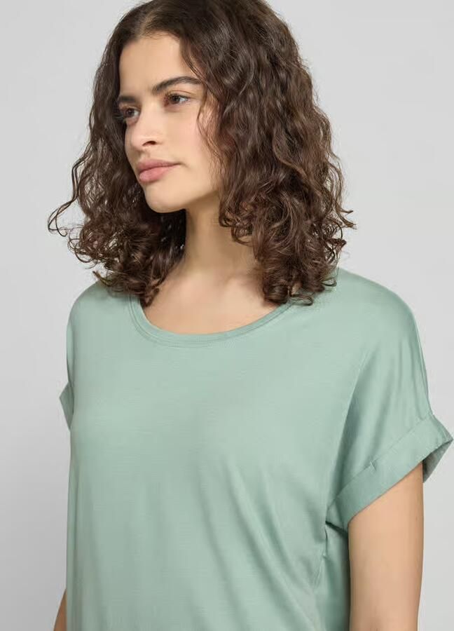 Only T-shirt ONLMOSTER – Shirt met korte mouwen en omslag en klassieke look - Foto 8