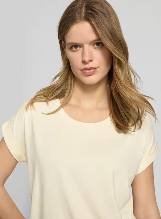 Only T-shirt ONLMOSTER – Shirt met korte mouwen en omslag en klassieke look