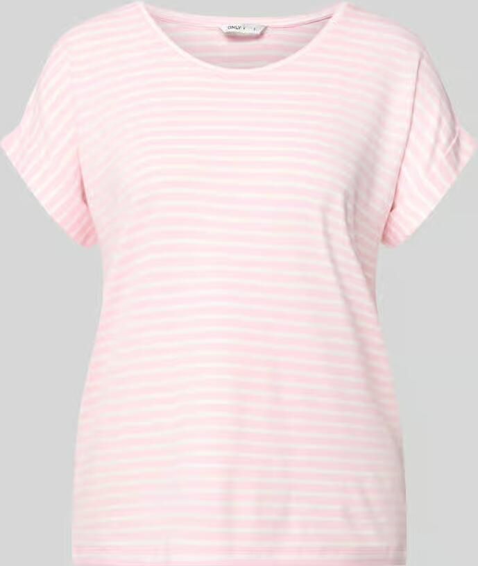 Only Regular fit T-shirt van viscosemix model 'MOSTER' - Foto 2