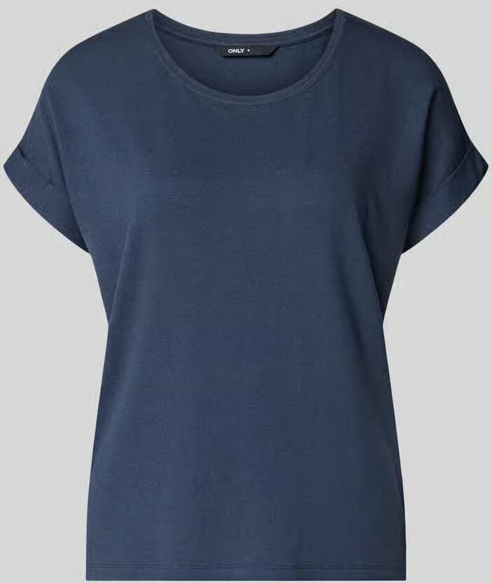 Only regular fit T-shirt van viscosemix model 'MOSTER' - Foto 4