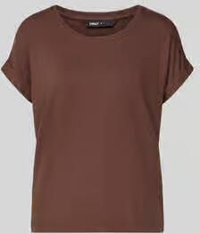 Only regular fit T-shirt van viscosemix model 'MOSTER'