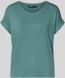 Only regular fit T-shirt van viscosemix model 'MOSTER'