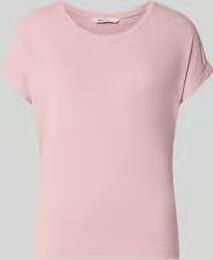 Only regular fit T-shirt van viscosemix model 'MOSTER'