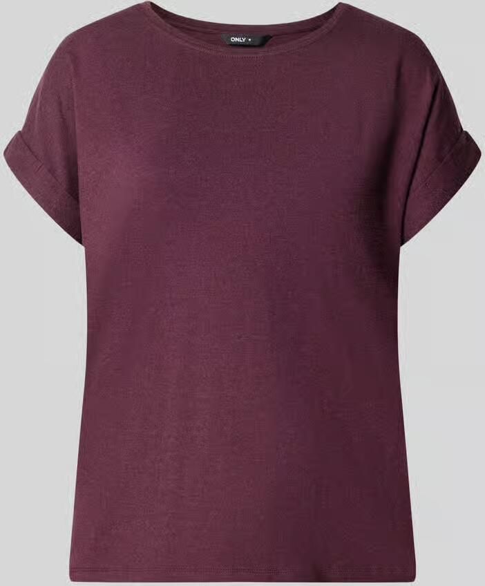 Only T-shirt ONLMOSTER – Shirt met korte mouwen en omslag en klassieke look