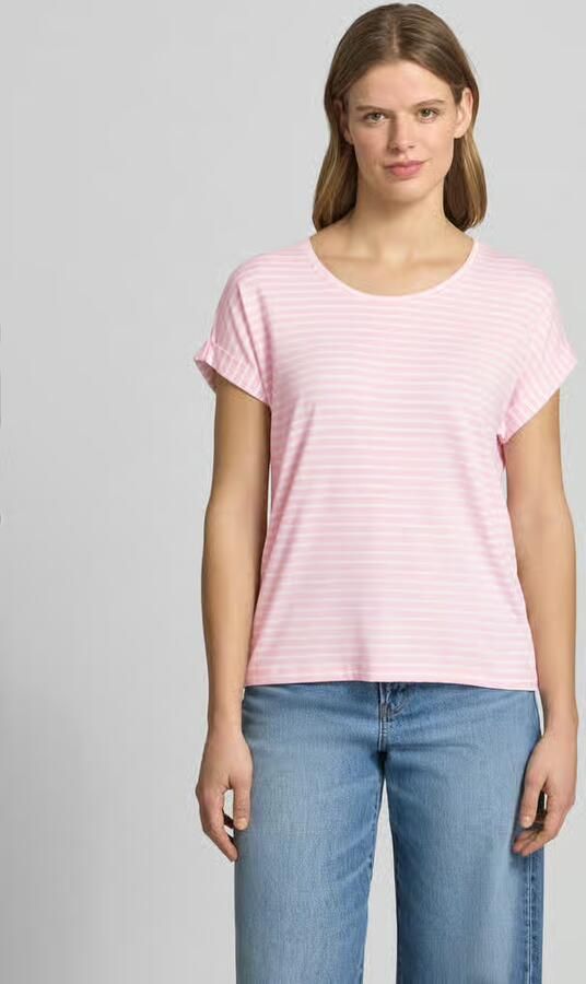 Only Regular fit T-shirt van viscosemix model 'MOSTER' - Foto 3