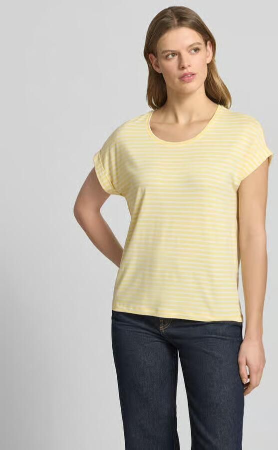 Only Regular fit T-shirt van viscosemix model 'MOSTER' - Foto 3