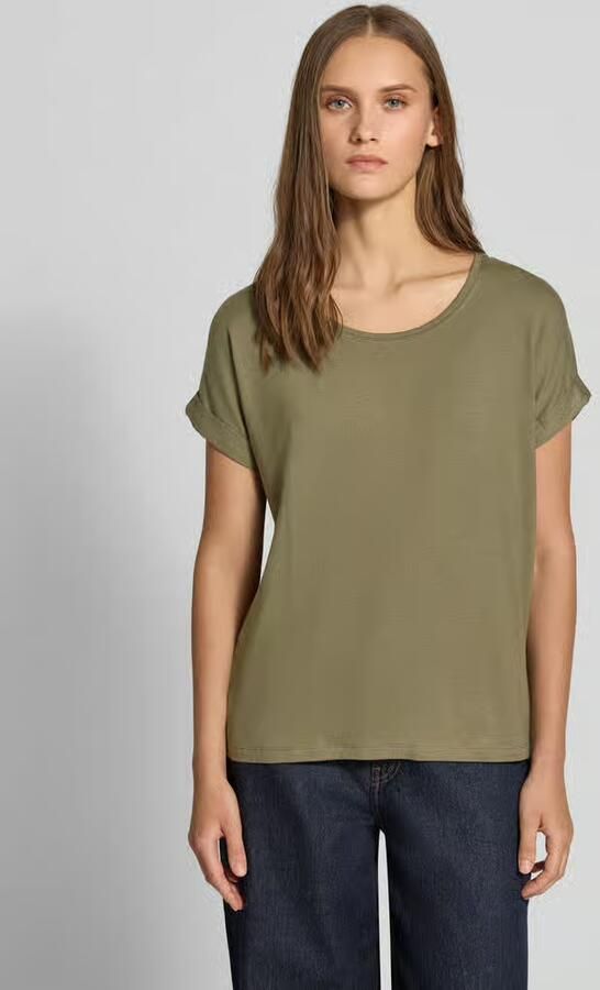 Only regular fit T-shirt van viscosemix model 'MOSTER' - Foto 6