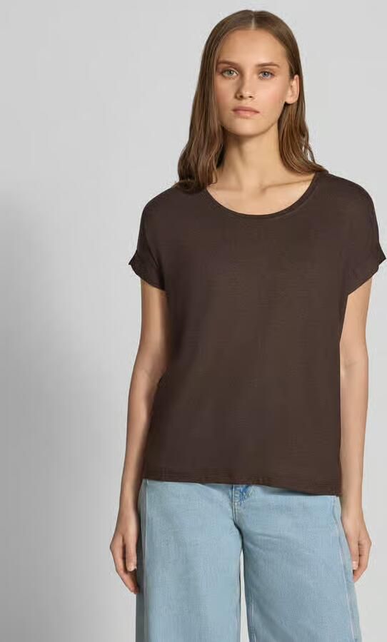 Only regular fit T-shirt van viscosemix model 'MOSTER' - Foto 6