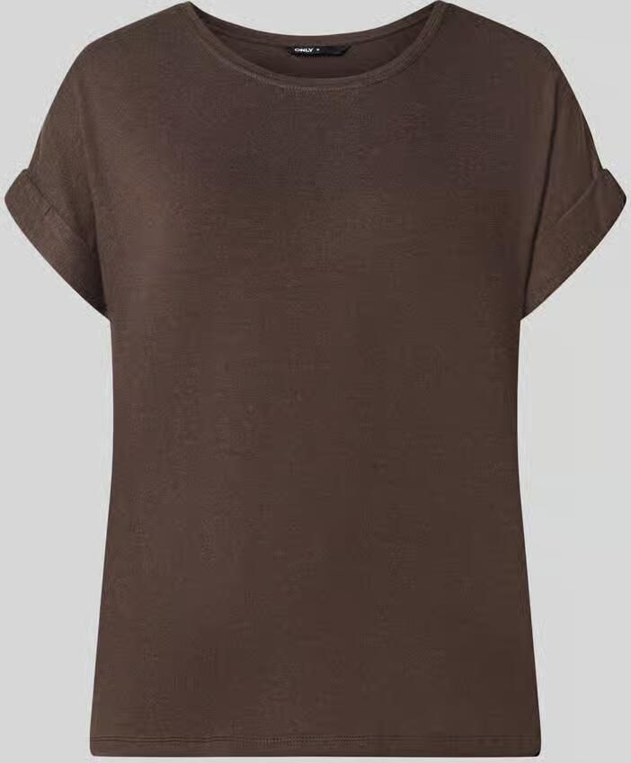 Only regular fit T-shirt van viscosemix model 'MOSTER' - Foto 5