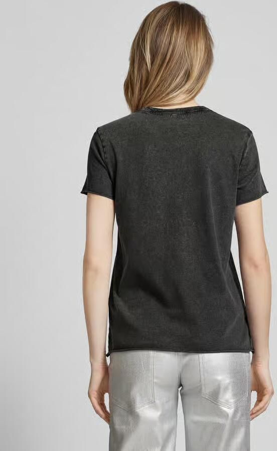 Only Regular fit T-shirt van zuivere katoen met motiefprint model 'LUCY LIFE' - Foto 6
