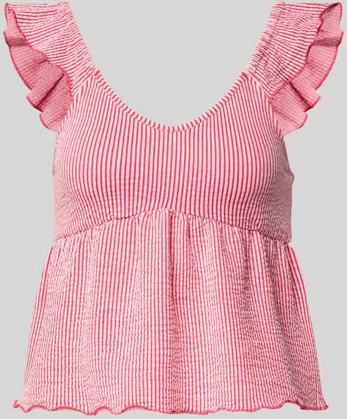 Only regular fit tanktop van katoenmix model 'MISTY' - Foto 2