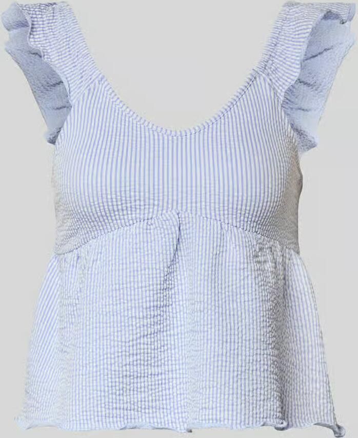 Only regular fit tanktop van katoenmix model 'MISTY' - Foto 2